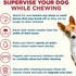 Best Bully Sticks Marrow Bones for Dogs, 3 Pack, USA Packed Healthy Dog Treats for Large Dogs