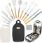 Portable Kitchen Cooking Utensils Set - Camping Gear Must-Have Supplies for Outdoor BBQ, Grill, Picnic, Hiking