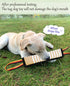 Clysoru Dog Tug Toy Tough Jute Bite Pillow Lasting Training Equipment Puppy to Large Dogs Interactive for Large