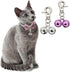 Bells for Dog Collars - 2 Pack Stainless Steel Bell Necklace for Dogs & Cats, Pet Pendant Accessories