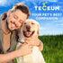 TECEUM Reflective Pet Collar, Extra Soft Padding, Basic Nylon Dog Collar with Quick Release for All Sizes