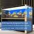 Aquarium Background Seabed Coral Rock Water Plants Fish Tank Backdrop 10 20 Gallon Fish Tank Background for Aquarium