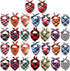 Segarty Dog Bandanas, 30 Pack 22.8"x15.7" Triangle Plaid Bibs for Medium Small Dogs