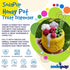 SodaPup Honey Pot – Durable Dog Treat Dispenser & Enrichment Toy, Non-Toxic Natural Rubber for Chewing