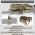 QD Sling 2 Point Quick Adjust Gun Sling with HK Hook, Soft Shoulder Pad for Hunting