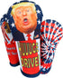 Trump Driver Golf Club Headcover - HUUUGE Drive! MAGA Fun! Easy On/Off, Made in USA by BeeJos, Golf Gift Accessory