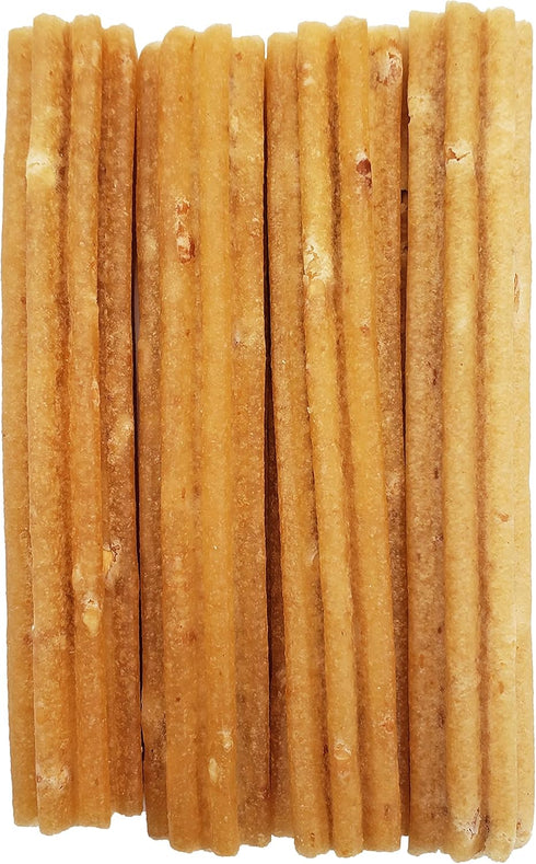 Churro Chew, USA Made, Lactose - Soy - Grain - Gluten Free, 4 Churro Chews, Real Cheese & Peanut Butter Flavor