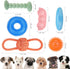 6 Pack Dog Chew Squeaky Toys for Puppy Teething 2-8 Months, Soft & Durable Chew Toys for Small and Medium Dogs