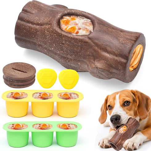 Dog Toys for Aggressive Chewers, Interactive Indestructible Dog Toys to Keep Them