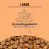 Canidae PURE Limited Ingredient Dry Dog Food, Lamb and Pea Recipe, 4 Pounds, Grain Free