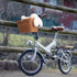 GRANNY SAYS Kids Bike Basket, Small Wicker Front Bicycle Basket for Boys and Girls, 9¾" x 7" x 6"