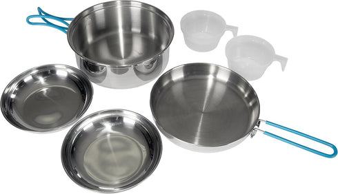 Stansport Stainless Steel Cook Set for Outdoor Cooking