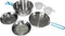 Stansport Stainless Steel Cook Set for Outdoor Cooking