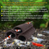 SunGrow Betta & Shrimp Ceramic Shelters - 2.8 x 1.8 x 0.6 Inches, Small Reptile & Lizard Hiding Cave with Connected