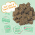 Charlee Bear Meaty Bites Dog Treats, Beef Liver & Sweet Potatoes, 2.5oz