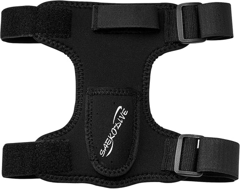 Neoprene Knife Holster with Leg Straps for Scuba Diving Knives