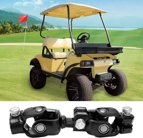 Roykaw Steering Joint Intermediate Shaft Knuckle Assembly for Club Car DS 1984-Up Gas & Electric Golf Cart Models,
