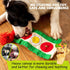 Dog Puzzle Snuffle Mat Toys, Squeaky Crinkle Treat Dispensing Tug Toy for Small Medium Large Dogs, Slow Feeder for