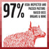 BIXBI Rawbble Freeze Dried Cat Food, Beef Recipe, 3.5 oz - 97% Meat and Organs, USA Made Raw Cat Food