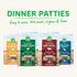 Open Farm Freeze Dried Raw Patties for Dogs, Humanely Raised Meat Recipe, Grass Fed Beef Recipe, 17.5oz