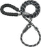 iYoShop 6 FT Durable Slip Lead Dog Leash - Padded Handle, Highly Reflective Threads, Medium/Large, Black