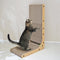 Cat Scratcher Board, L Shape Cat Scratch Pad for Indoor Cats, Floor Mounted Cardboard with Ball Toy