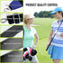 Golf Bag Shoulder Strap - Upgraded Single Padded Adjustable Straps Universal Replacement (Black, 1 Pack)