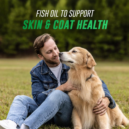 3 Immune, 3 16 Nutramax Welactin Omega Fish Oil for Dogs, Skin and Coat Health Supplement, Plus Joint, Kidney