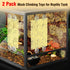GUSUCIN Set 2 Pack Hermit Crab Climbing Wall Mesh Ladder Climbing Toy for Hermit Crabs, Gecko, Spider and Reptile Pets
