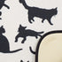 Bone Dry Machine Washable Ultra Absorbent Pet Mat, 12x18, Cat Silhouette Design