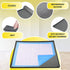 36 36 Inches, TidyFriend Pee Pad Holder Tray x Puppy Pad Holder, Easy to Clean and Store Pee Pad Holder for Dogs