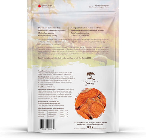 Caledon Farms Sweet Potato Chews for Dogs 9.3 OZ