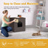 Cat Litter Box Enclosure Litter Box Furniture Hidden Wooden Washroom Litter Box Cabinet Indoor Cat House Side End Table