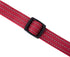 Mile High Life Dog Collar, Nylon Reflective Dog Collars, Light Weight Puppy Collars, Solid Red for Medium Dogs