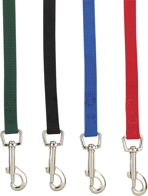 Guardian Gear Cotton Web Dog Training Lead, Red, 15'x5/8"