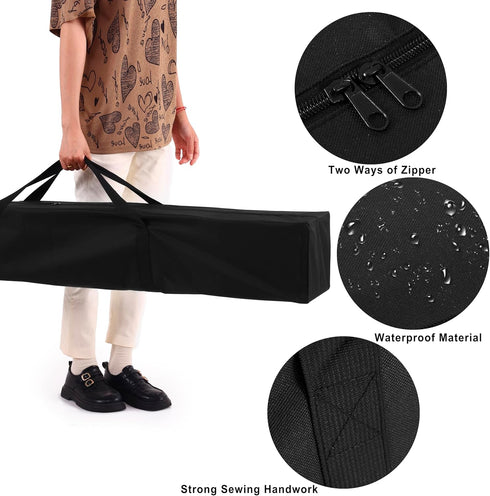 MtuxuYR 600D (1, 35 7.8 7.8) Camping Chair Bag Replaement Oxford Large Space Zipper Closure with Double Handle * *