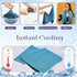 90 Pack 40" 12" Redbaker Cooling Towels Bulk for Neck and Face x Ice Cool Towel Multicolored Microfiber Sweat Rag