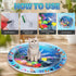 0.5mm Cat Water Mat,Upgrade Thickened Water Mat for Cats,Anti-Scratch Sensory Mat,Unbreakable Interactive Cat Comfort
