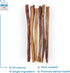 12"), Pack 6 GigaBite Bully Sticks for Dogs All Natural Beef Pizzle Dog Chews, Odor & Rawhide Free Dog Treats, Long