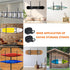Kayak Storage Strap System with Adjustable Wall Mount Straps for 1 or 2 Kayaks