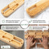 Wooden Portable Hangboard - Hangboard Rock Climbing - Hangboard Doorway Mount - Hand Strengthener Equipment