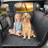 420 lbs Hard Bottom Dog Seat Cover, Dog Car Seat Cover for Back Seat with Tablet Holder and Foldable Food Tray