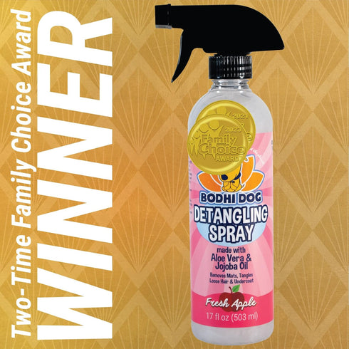Bodhi Dog Detangling Spray | Dog and Cat Fur & Hair Detangler Spray | Detangling Spray for Dog & Cat Grooming Essentials | Made in USA