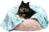 Juicy Couture Turquoise Blue Dog Blanket - Plush Throw, Lightweight, Machine Washable, for Small Medium & Large Pets
