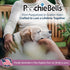 Dog Door Bells for Potty Training, Handcrafted in USA with Loud, Paw-Safe Bells, Quick & Easy Puppy Training, Black