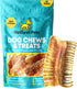 6" (10 Pack) hotspot pets Premium Beef Trachea for Dogs Strips Split All Natural Grass-Fed Beef Dog Chews, Rich