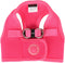 Puppia Neon Soft Vest Harness for Small and Medium Dog, Step-in No Choke No Pull, Pink, X-Small