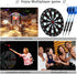 Professional Soft Tip Darts Set - 20 Grams, 30 Darts Plastic Tip, 50 Rubber O-Rings, Aluminum Shafts, 6 Flights,