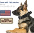 Tactical Dog Collar for Medium and Large Dogs, Adjustable Military Collar with Soft Padded Handle, Heavy Duty Double