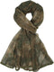 Sniper Veil Camo Mesh Net Tactical Scarf for Hunting, Shooting, and Outdoor Activities